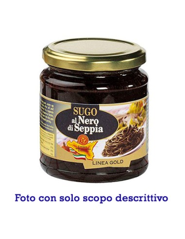 Sugo al nero di seppia vaso 1,05 kg Pesce Azzurro