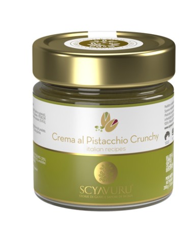 Crema al Pistacchio Crunchy 200 gr Scyavuru