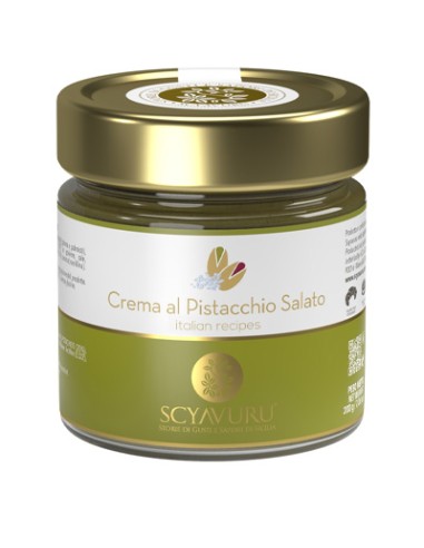 Crema De Pistacho Salada 200 gr Scyavuru