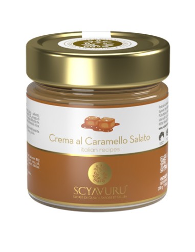 Crema De Caramelo Salado 200 gr Scyavuru