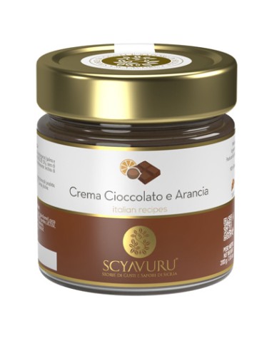 Duo Chocolat et Crème d'Orange 200 gr Scyavuru