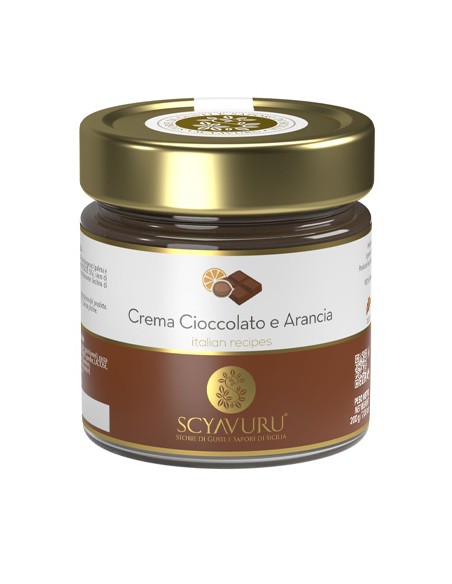 Duo Chocolat et Crème d'Orange 200 gr Scyavuru