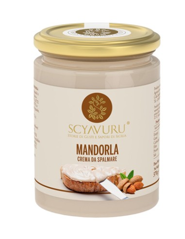 Crema de almendras 370 gr Scyavuru