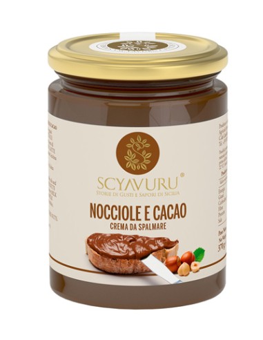 Crema alle Nocciole e Cacao 200 gr Scyavuru