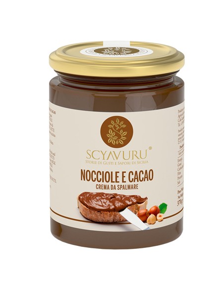 Crema alle Nocciole e Cacao 200 gr Scyavuru