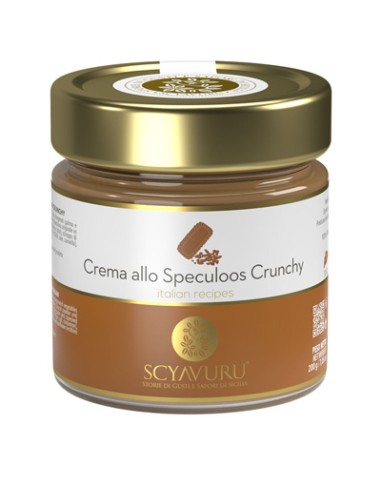 Crema de galleta crujiente Speculoos 200 gr Scyavuru