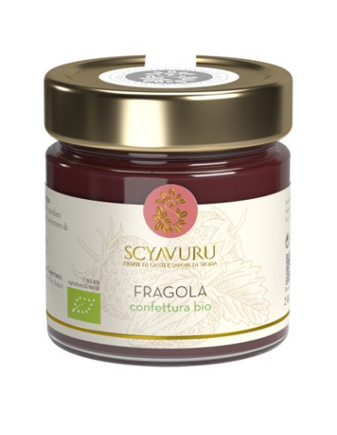 Confettura di Fragola Bio 250 gr Scyavuru