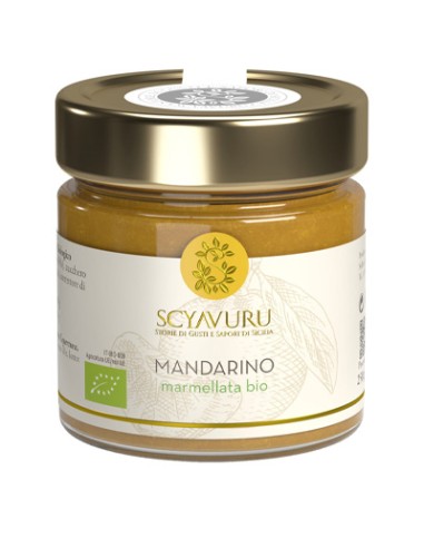 Confettura di Mandarino Bio 250 gr Scyavuru