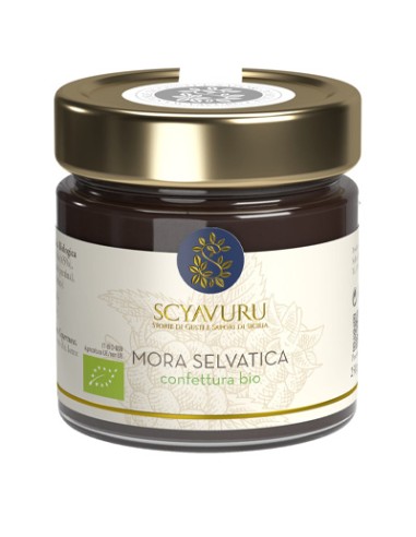 Confettura di Mora Selvatica Bio 250 gr Scyavuru