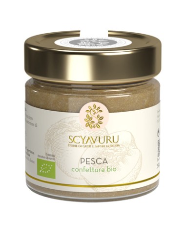 Organic peach 250 gr Scyavuru