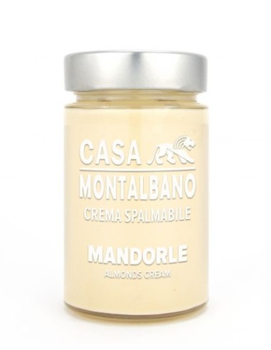 Crema Dolce di Mandorle 200 gr Casa Montalbano