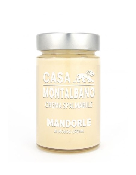 Crema Dolce di Mandorle 200 gr Casa Montalbano