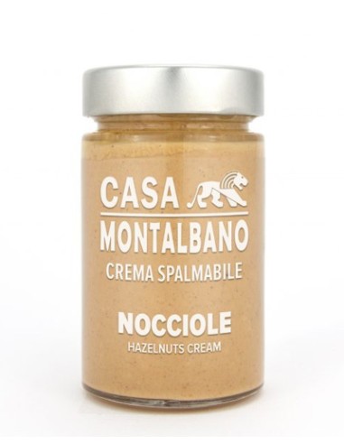 Crema Dulce De Avellanas 200 gr Casa Montalbano