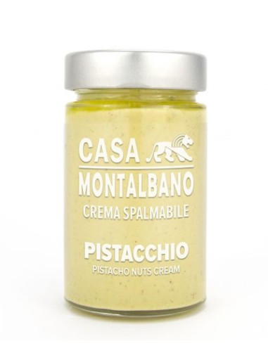 Crema Dulce De Pistacho 200 gr Casa Montalbano