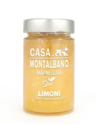 Confiture de Citron Extra Bio 220 gr Casa Montalbano