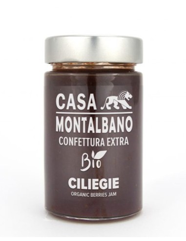 Confiture de Cerise Bio 200g Casa Montalbano