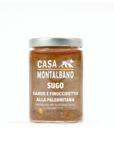 Salsa sarda e hinojo a la palermo 300 gr Casa Montalbano