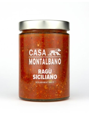 Ragú siciliano 500 gr Casa Montalbano