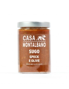 Sugo Tonno e Olive 300 gr Casa Montalbano