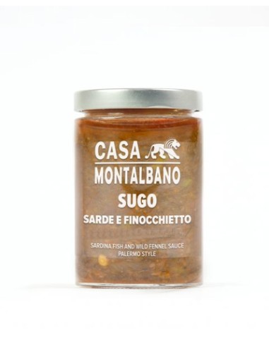 Sardine and Fennel Sauce 300 gr Casa Montalbano