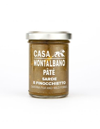 Paté de Sardina e Hinojo 90 gr Casa Montalbano