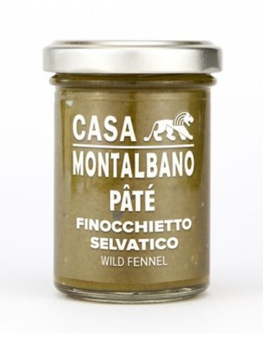 Paté di Finocchietto Selvatico 90 gr Casa Montalbano