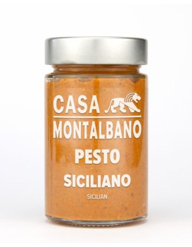 Pesto Siciliano 200 gr Casa Montalbano