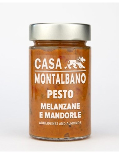 Auberginen Mandel Pesto 200 gr Casa Montalbano