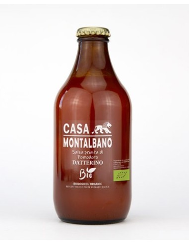 Salsa Pronta di Pomodoro Datterino Bio 330 gr Casa Montalbano