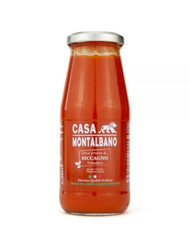 Salsa Pronta di Pomodoro Siccagno 420 gr Casa Montalbano