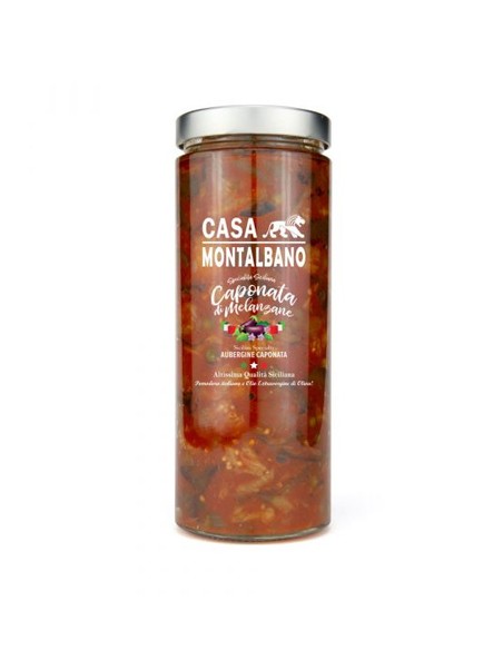 Auberginen Caponata 1 kg Casa Montalbano