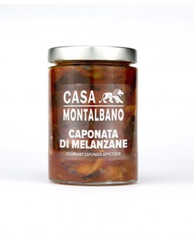 Auberginen Caponata 280 gr Casa Montalbano