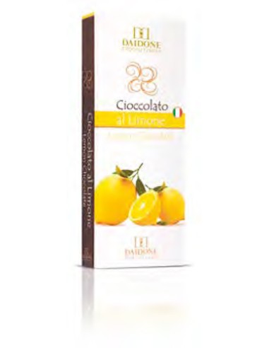 Sicilian Chocolate Daidone with Lemon 100 gr Daidone