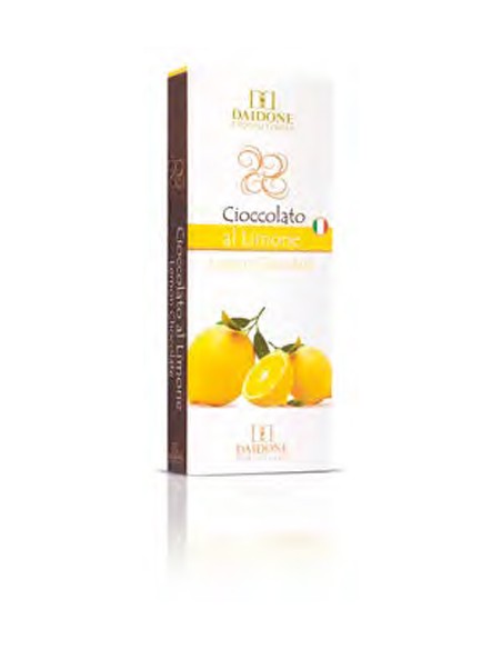 Sicilian Chocolate Daidone with Lemon 100 gr Daidone