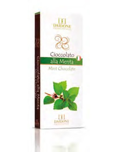 Cioccolato Siciliano Daidone alla Menta 100 gr Daidone