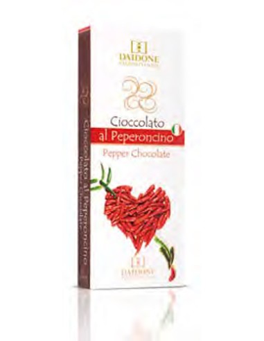 Sicilian Daidone Chocolate with Chili Pepper 100 gr Daidone