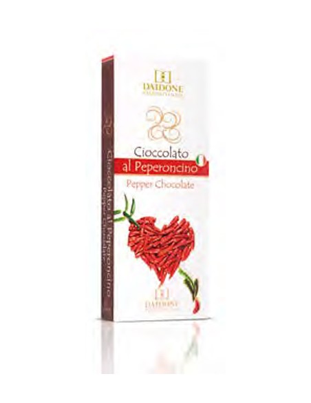 Sicilian Daidone Chocolate with Chili Pepper 100 gr Daidone