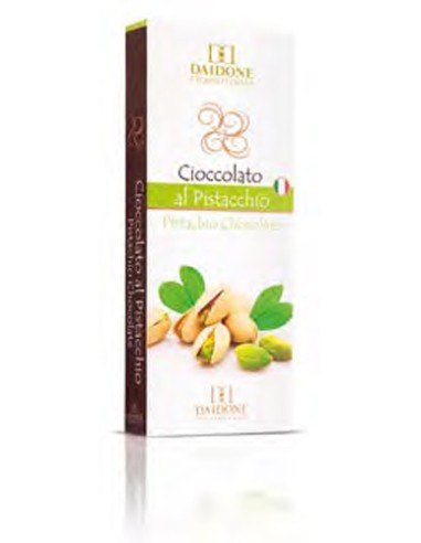 Sicilian Chocolate Daidone with Pistachio 100 gr Daidone