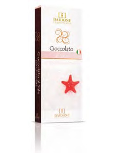 Sicilian Daidone Chocolate with Salt 100 gr Daidone