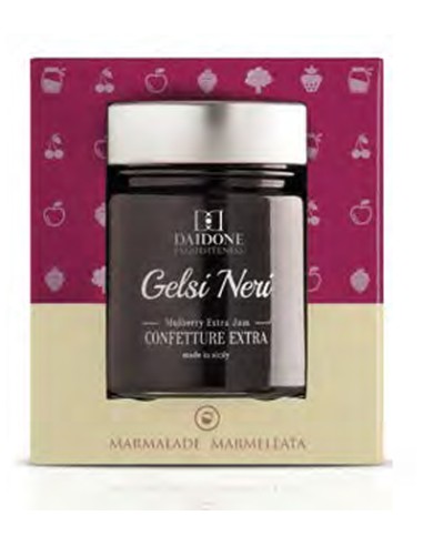 Confiture extra de mûrier noir 280 gr Daidone