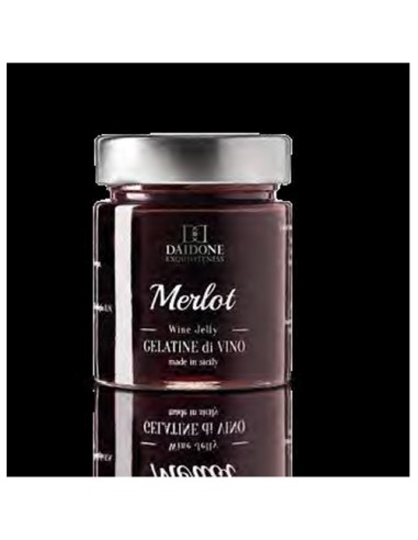 Gelatina de Vino Merlot 140 gr Daidone