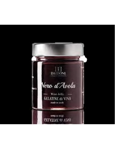 Jalea de Vino Nero d'Avola 140 gr Daidone