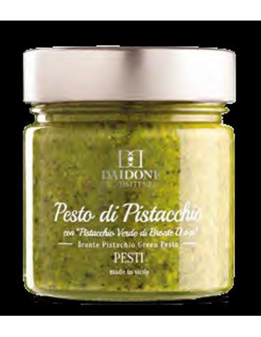 Pesto de pistaches aux pistaches vertes de Bronte DOP 200 gr