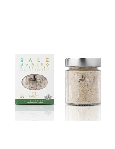 Sea Salt with Capers 140 gr Daidone