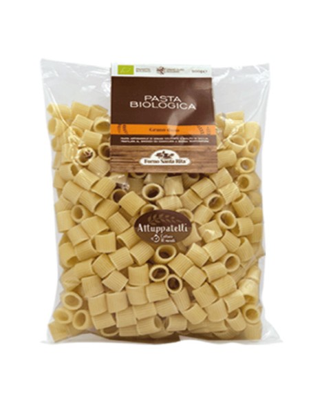 Attuppatelli Pasta de sémola de trigo duro ecológica 500 gr