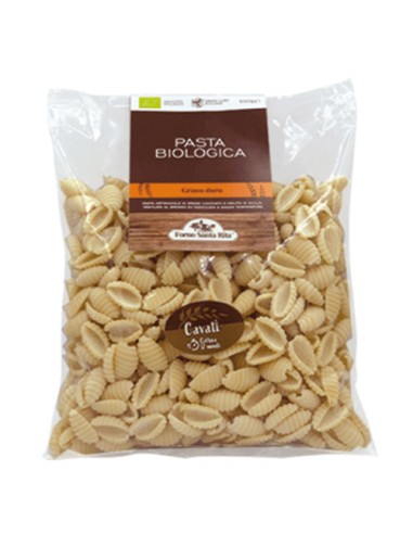 Cavati Organic durum wheat semolina pasta 500 gr Forno Santa