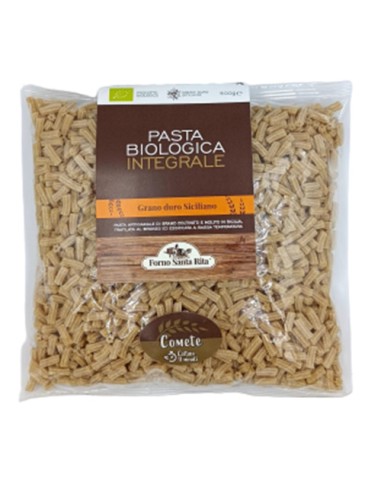 Comete Organic wholemeal durum wheat semolina pasta 500 gr