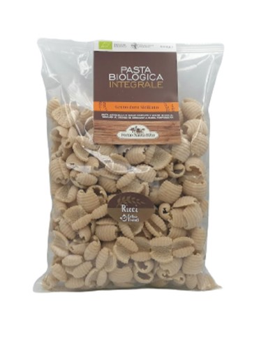 Ricci Pâtes complètes à la semoule de blé dur bio 500 gr Forno