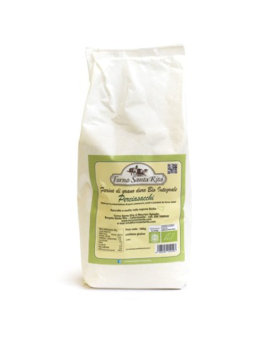 Farine de blé dur complet biologique Perciasacchi 1 kg Forno