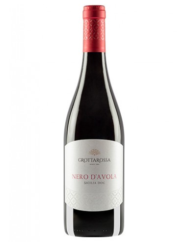 Monovarietal Sicilian Nero d'Avola 75 cl Grottarossa Vini